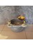 Gri Mermer Hamam Konsept Set Altın 1