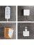 10 Çift Yapışkanlı Geçmeli Klips Askı Eşya Tablo Resim Duvar Askısı Banyo Sabitleme Askısı 6