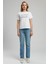 Cosep Kadın O Yaka T-Shirt Beyaz 1