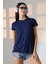 Salaş Bisiklet Yaka T-Shirt 21256 Antrasitmelanj 1