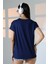 Salaş Bisiklet Yaka T-Shirt 21256 Antrasitmelanj 4