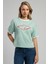 Emilia Kadın O Yaka T-Shirt Mint 2