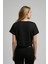 Lorina Kadın O Yaka T-Shirt Siyah 3