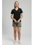 Sade Kadın V Yaka T-Shirt Siyah 1