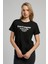 Brighton Kadın O Yaka T-Shirt Siyah 2