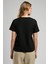 Zebrars Kadın O Yaka T-Shirt Siyah 2