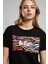 Zebrars Kadın O Yaka T-Shirt Siyah 4