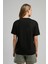 Nina Kadın O Yaka T-Shirt Siyah 4