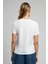 Digital Kadın O Yaka T-Shirt Beyaz 3