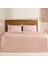 Maisy Bambu Çift Kişilik Pike Takımı Pudra 1