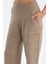 Bej Cepli Bol Paça Pantolon 5