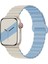 Digizone Apple Watch Series 2/3/4/5/6/7/8/9/se 38MM 40MM 41MM Uyumlu Mıkantıslı Silikon Kordon 1