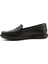 Kadın Siyah Rok Hakiki Deri Comfort Loafer 3