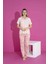 Kadın Likralı Penye(Anne Kız Kombini Yapabilirsiniz) Düğmeli Yazlık Pijama Takımı 3028 1