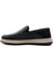 64696 Erkek Deri Baskılı Lastikli Comfort Casual Ayakkabı 4