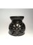 2li Set Siyah Beyaz Seramik Lotus Buhurdanlık Mumluk Tealight Mumluk 4