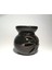 2li Set Siyah Beyaz Seramik Lotus Buhurdanlık Mumluk Tealight Mumluk 5