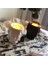 Buda 2'li Tealight Mumluk Siyah & Beyaz 2