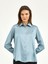 Kadın Regular Fıt Gömlek-Mavi 2