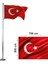 Türk Bayrağı 500X750 cm Alpaka Kumaş 4