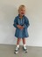 Yigit Butik Kız Çocuk Denim Elbise 2