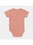 Waffle Smile Kısa Kol Bebek Body Red-Brown 2