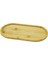 Oval Ahşap Bambu Yağdanlık Altlık 12X23CM 1