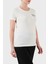 Taşlı Logolu Streç Pamuklu Regular Fit Yuvarlak Yaka T Shirt Bayan T Shirt 7W000492 AF10373 U0005 5