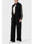 Wide Leg Yüksek Bel Bol Paça Logolu Pantolon Bayan Pantolon 7W000281 AF12501 UC001 3