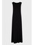 Relaxed Fit Bisiklet Yaka Yırtmaçlı Midi Boy Plaj Elbisesi Bayan Plaj Elbisesi EW000784 AF12192 UC001 4