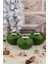 Angdesign Bodrum 3'lü Seramik Mumluk-Yeşil 1