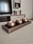 3 Lü Dekoratif Tombik Mumluk (27 cm ) Tealight Mumlar Ücretsiz Gönderilecektir. 1