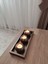 3 Lü Dekoratif Tombik Mumluk (27 cm ) Tealight Mumlar Ücretsiz Gönderilecektir. 2