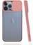 Apple iPhone 13 Pro Max Kılıf Lensi Kapak-Pembe Açık 1