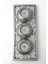 3'lü Yuvarlak Gümüş Metalik Tealight Mumluk Seti 4