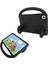 Galaxy T720 Tab S5E Uyumlu Wheel Car Tekerlek Standlı Tablet Eva Silikon Kılıf-Yeşil 3