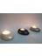 Dekoratif 3'li Beton Mumluk Seti + 3 Adet Tealight Mum 1