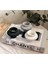 3'lü Tealight Mumluk Siyah,beyaz ve Gri Gri 8x6 cm 2