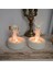 Dekoratif Ateş Başında Isınan Köpek ve Tavşan Seti Tealight Mumluk 1