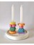 Studio Yabu - Renkli Puzzle Şamdan Mumluk Set 8'li 4