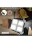 CT-4698 Miami Güneş Enerjili Solar 200 W LED Projektör - 6400K + 4000K + 3200K Çakar Işıklı 4