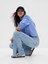 High Rise Split Hem 70S Flare Washwell™ Jean Pantolon 3