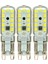 (3 adet) Osaka 5W 6500K (Beyaz Işık) G9 Duylu LED Kapsül ampul 1