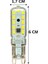 (3 adet) Osaka 5W 6500K (Beyaz Işık) G9 Duylu LED Kapsül ampul 3