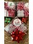 Yeni Yıl Yılbaşı 4 Lü Mini Buble Mum Hediye Paketi (1 Paket) 3