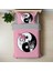 Kuromi Ying Yang Temalı Baskılı Tek Kişilik Nevresim Takımı 1
