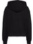 Kadın Tjw Fermuarlı Kapüşonlu Sweatshirt - Siyah 2