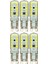 (6 adet) Osaka 5W 6500K (Beyaz Işık) G9 Duylu LED Kapsül ampul 1
