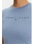 Kadın Tjw Tonal Linear T-Shirt - Mavi 5