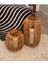 Meander El Yapımı Dekoratif Rattan Mumluk 28 x 50 x 70 8937 2
